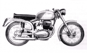 Moto Alpino 175 4 tiempos de 1954.