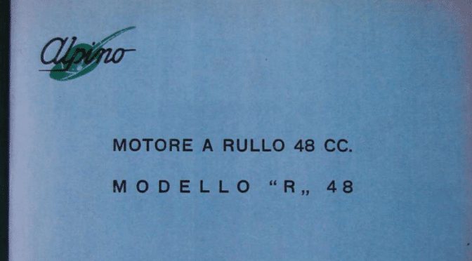 Despiece Alpino 48 2T – Modelo «R»