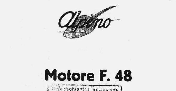 Despiece Alpino 48 2T – Modelo “F”
