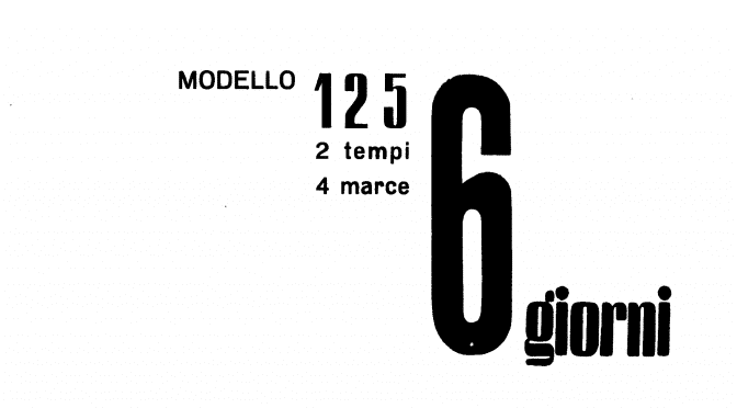 Despiece Mi-val 125 2T – Modelo 6 Giorni