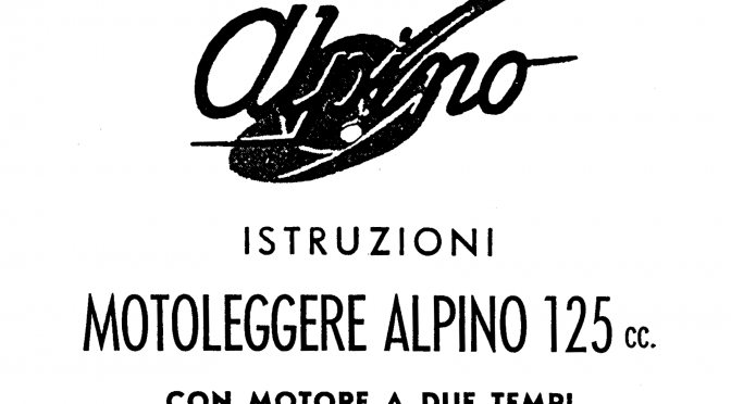 MANTENIMIENTO ALPINO 125 2T – Italiano